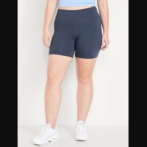 High-Waisted PowerSoft Biker Shorts (6-inch inseam)